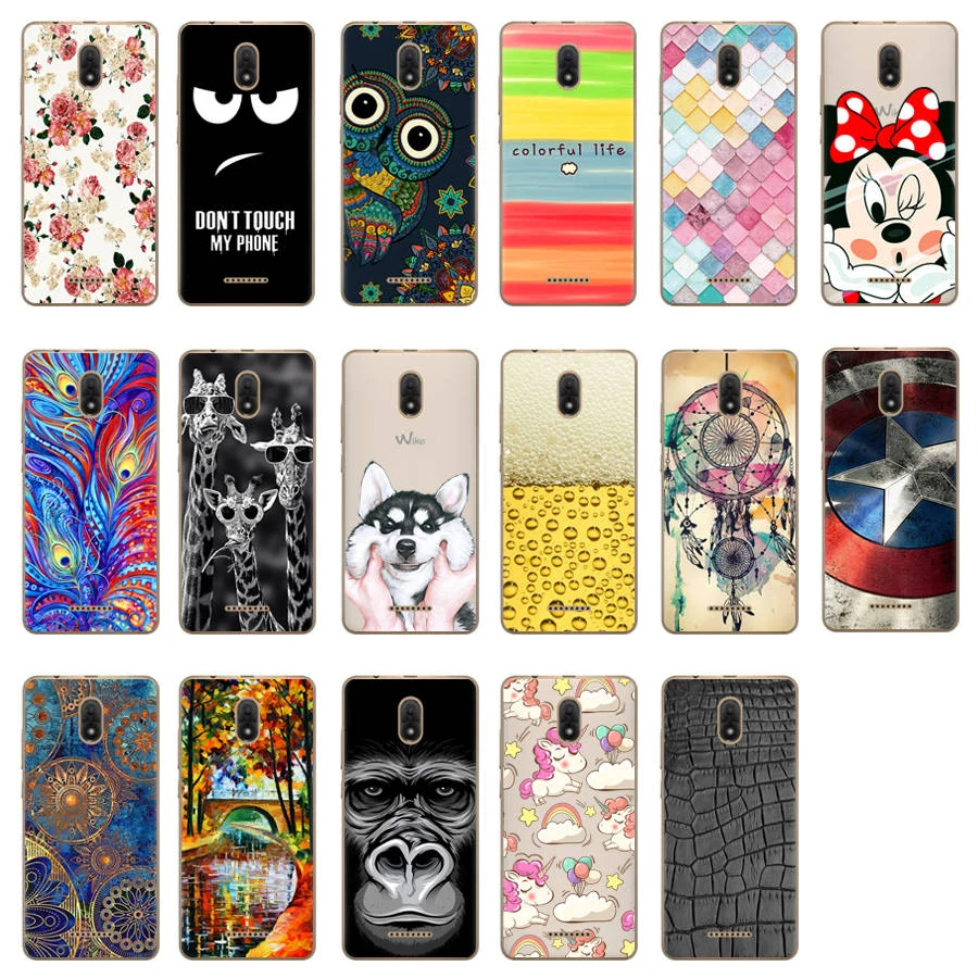 Чехол для телефона чехол Wiko Jerry 2 3 Силиконовые Мягкие Мультяшные из ТПУ милый Jerry2