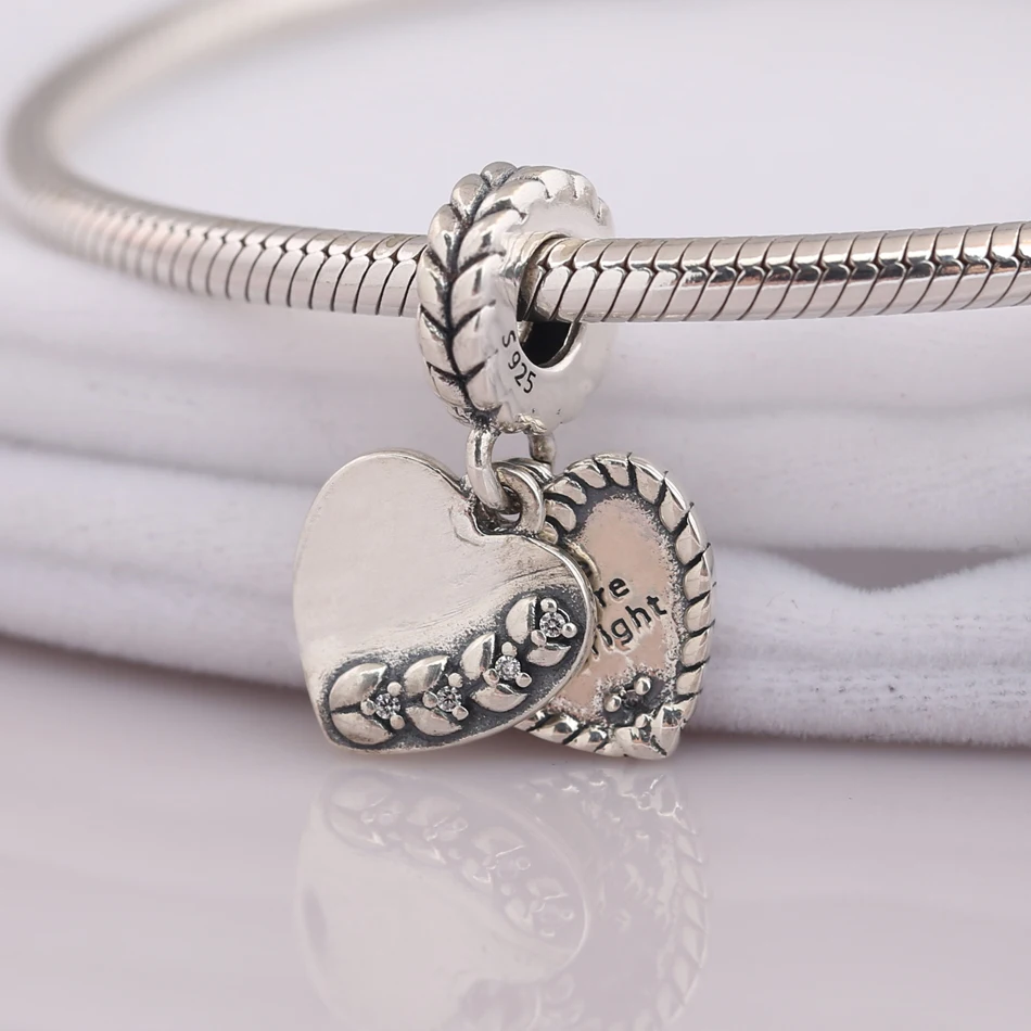 S925 DIY ювелирные изделия яркие семена подвеска шарм подходит для женского