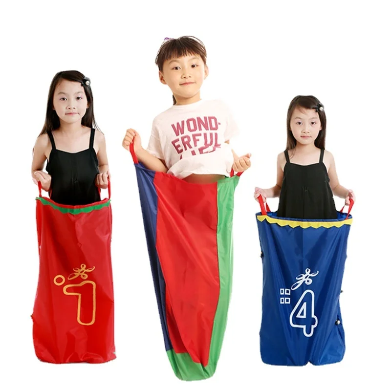 

Jumping Bag Kindergarten Kangaroo Children's Sensory Training Sports Games Jumping Games Children Kids Adult Interactive Toys