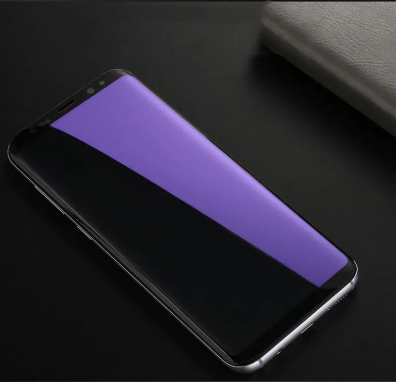 Suntaiho 3D закаленное стекло для samsung Galaxy S9 S8 Plus, анти-синий светильник, стекло для Galaxy Note 8 9 s7 s6 edge, защита экрана