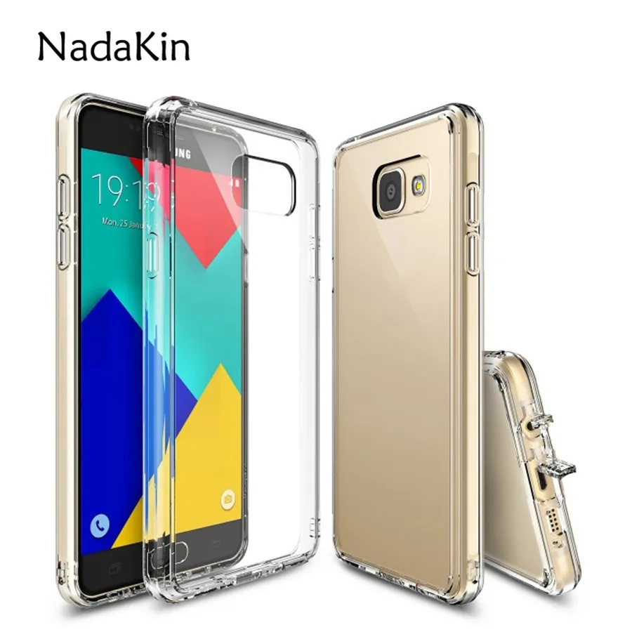 Прозрачный Жесткий ПК акриловый чехол для Samsung Galaxy A3 A5 A7 J3 J5 J7 Prime J2 Pro 2017 A6 Plus J4 J6 J8