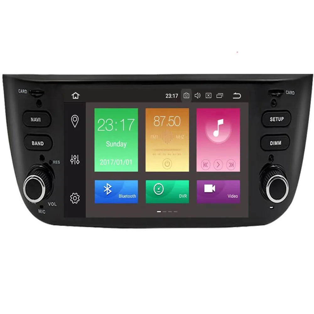 Автомобильный Android 10 DVD GPS плеер для FIAT LINEA PUNTO EVO авто радио стерео BT Wifi