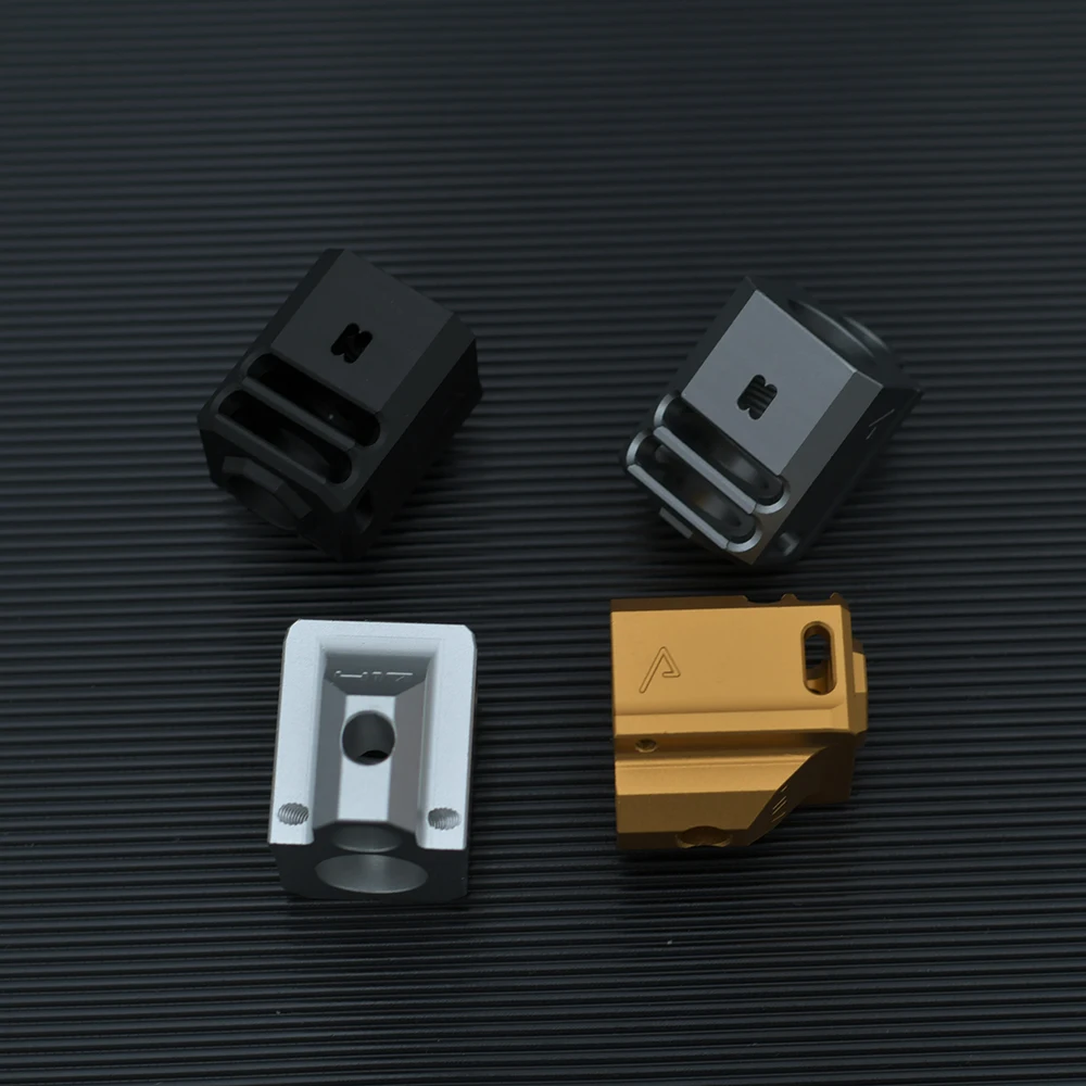 14 мм CCW USD Arms 417 компенсатор для Airsoft GBB Gel Blaster Kublai P1 Glock G17 G18 G19 G26 G34 G43 GEN 1 2 3 4 5