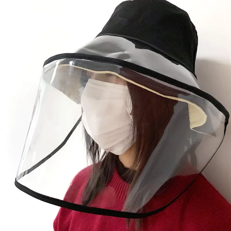 Новые анти Противотуманные Солнцезащитные шапки маска УФ защита покрытие лица