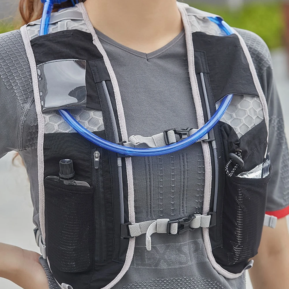 

Hot Outdoor Running Vest Breathable Quick-Dry Phone Vest Top Bag Hydration Backpack Fitness Sportswear Vest