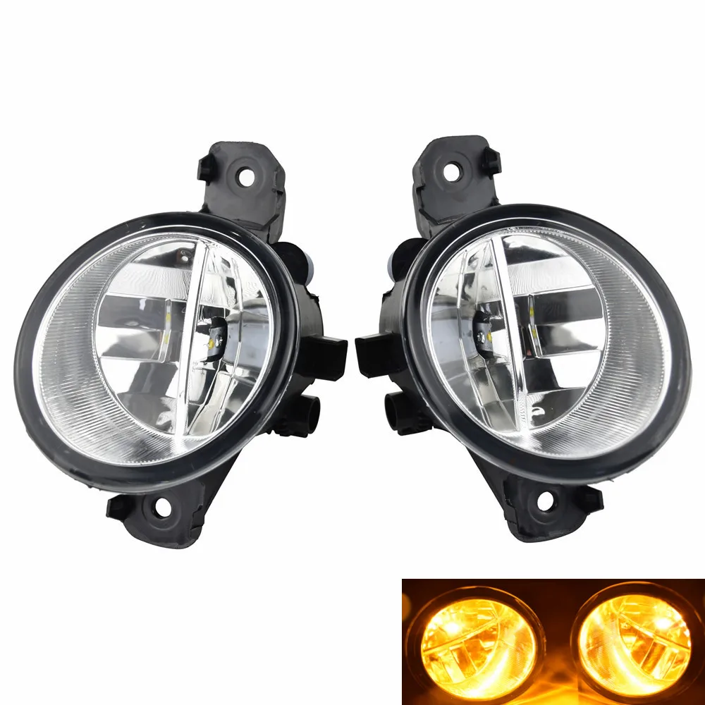 2 шт. автомобильный Стайлинг Светодиодный Противотуманные фары 12 В H11 Галогенные