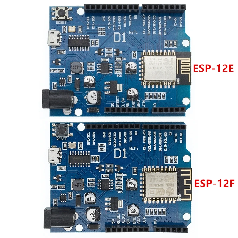 1 шт. ESP-12E ESP-12F WeMos D1 WiFi uno ESP8266 щит для arduino совместимый с IDE | Электронные компоненты