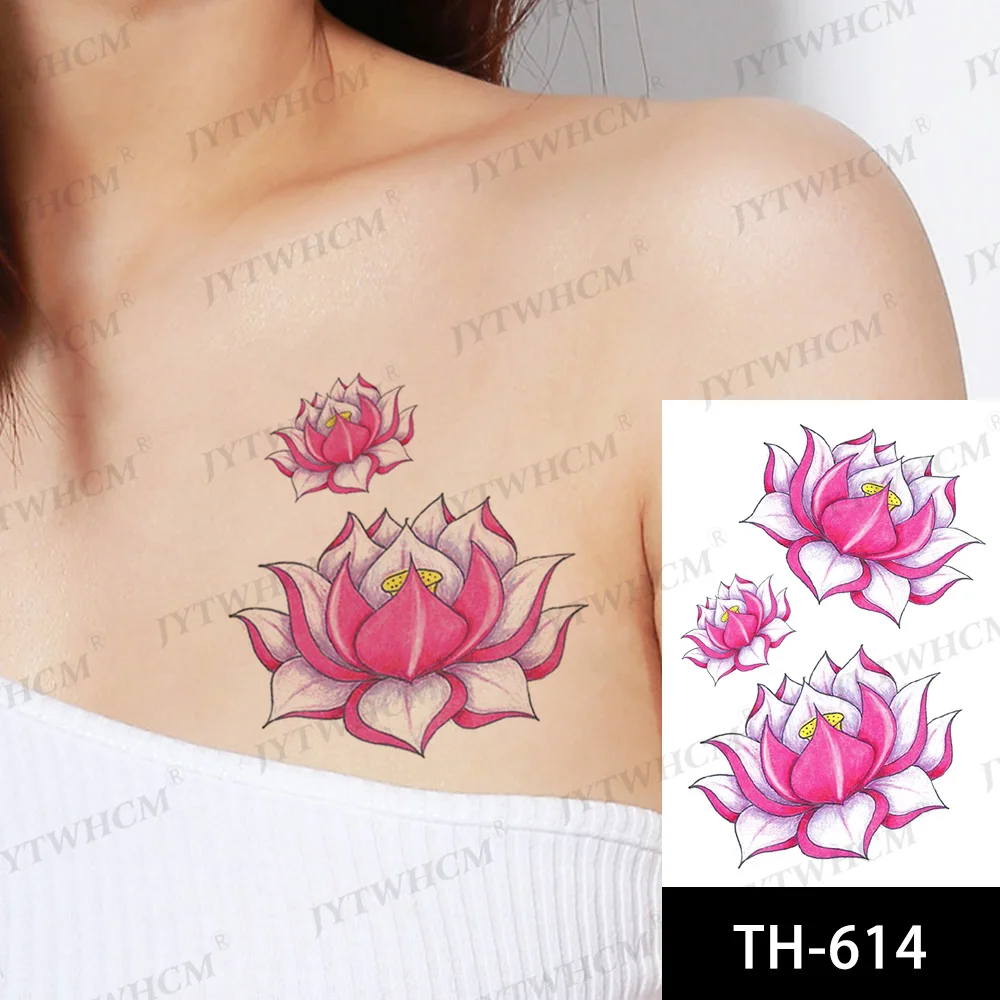 Водостойкие временные тату-наклейки тигр Лев кои Скорпион тату для мужчин