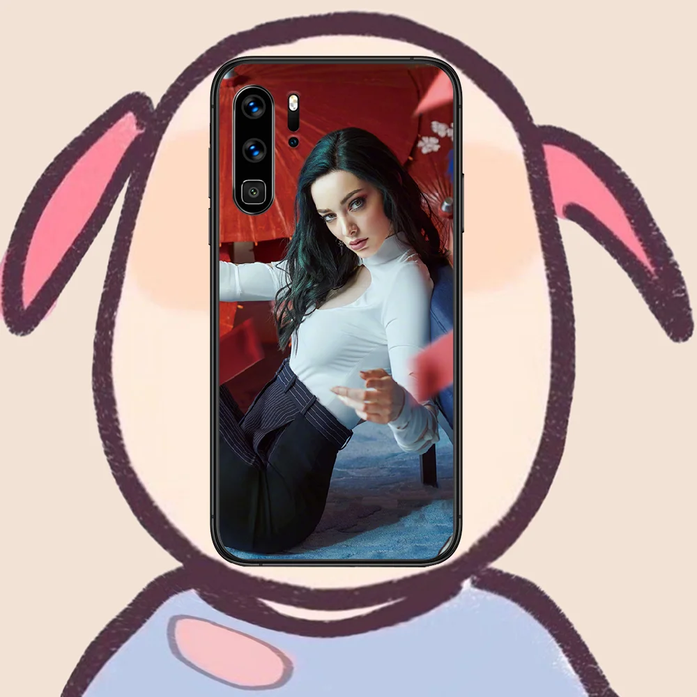 

Emma Dumont Polaris Phone Case For Huawei P Mate 10 20 30 40 Lite Pro smart Z 2019 nova 5t black Hoesjes 3D Back Painting Prime