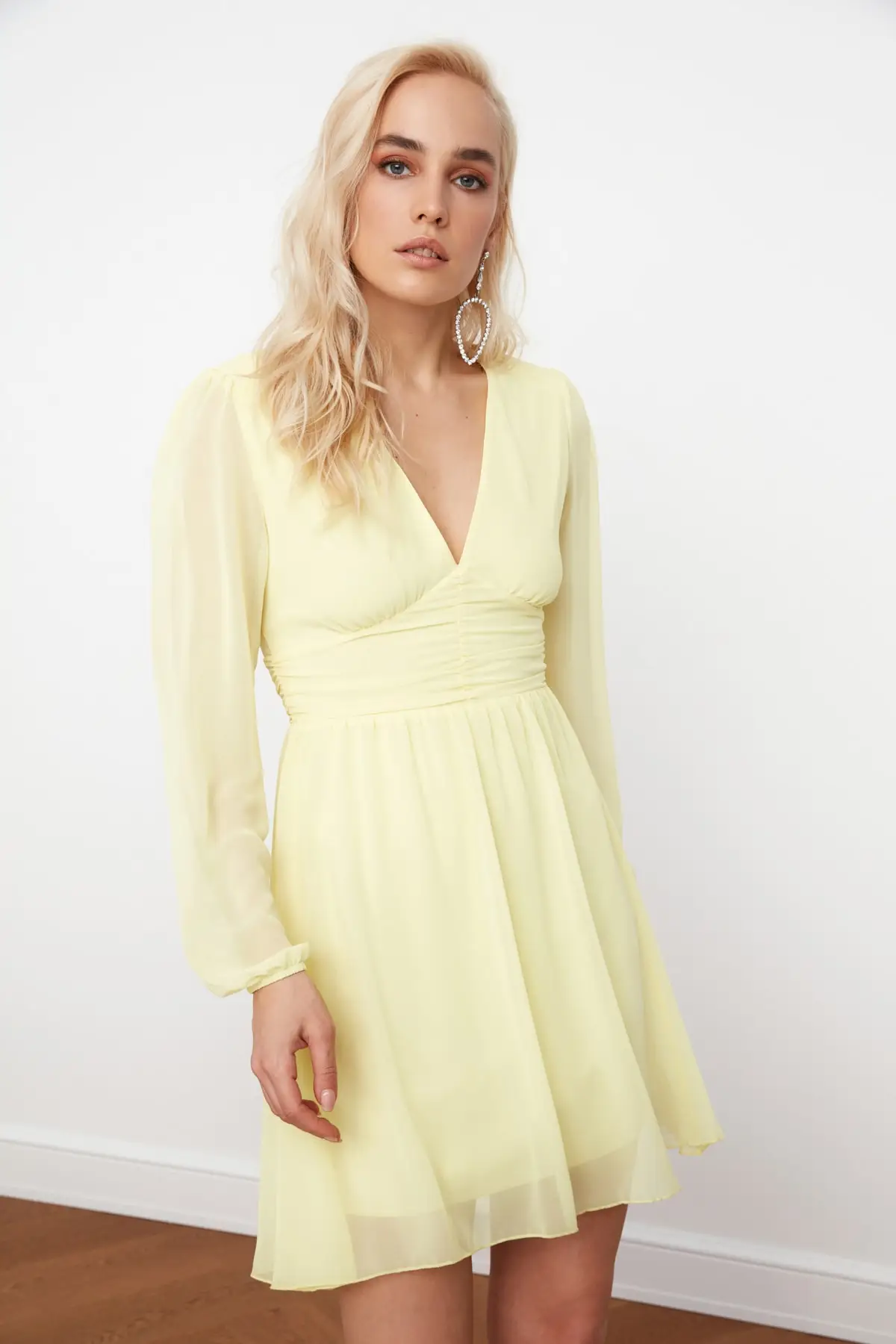 

Trendyol Drape Dress TPRSS21EL0071