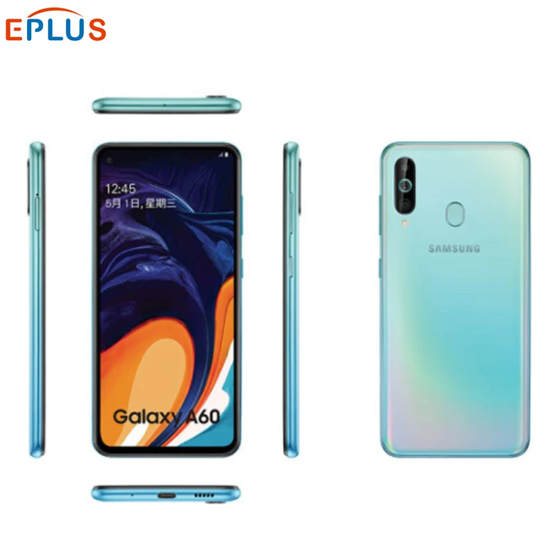 Мобильный телефон samsung Galaxy A60 A606Y DS 6 ГБ 128 Восьмиядерный процессор Snapdragon 675 3 дюйма