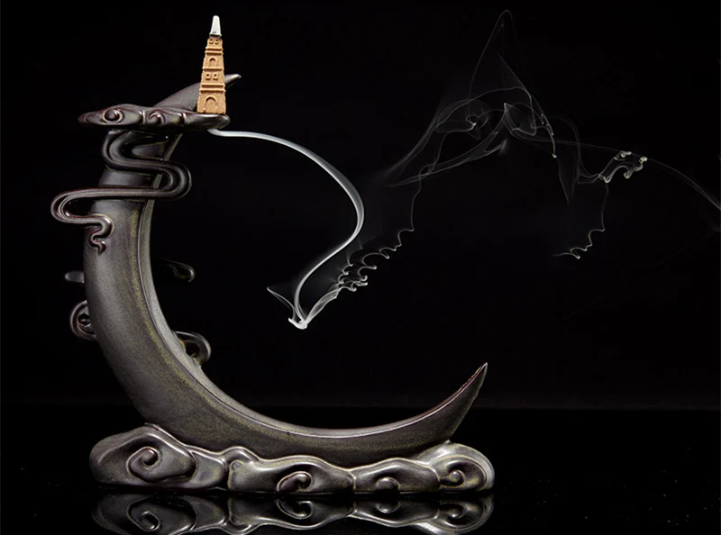 

Ceramic Incense Burner Porcelain House Candle Incense Holder home decor ceramica decorativa hogar Home Decorations QBA60XXL