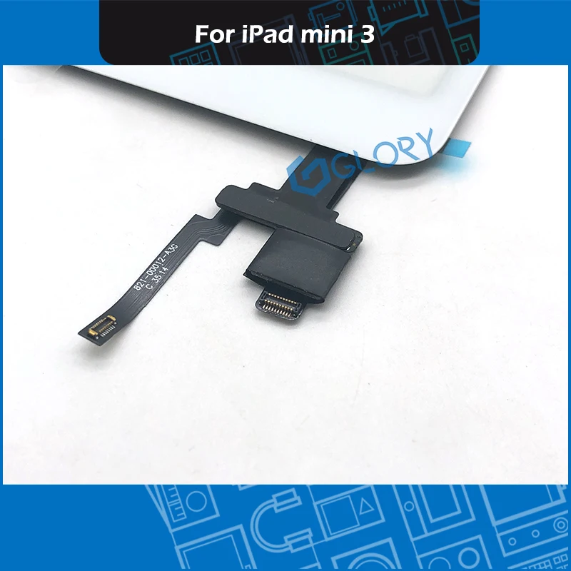 Новая сенсорная панель A1599 A1600 для iPad Mini 3 дигитайзер сенсорный экран Переднее