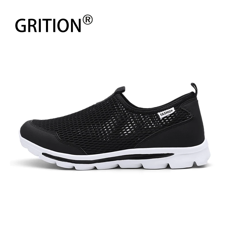 Сандалии GRITION мужские с перфорацией пляжные шлепанцы дышащие без застежки