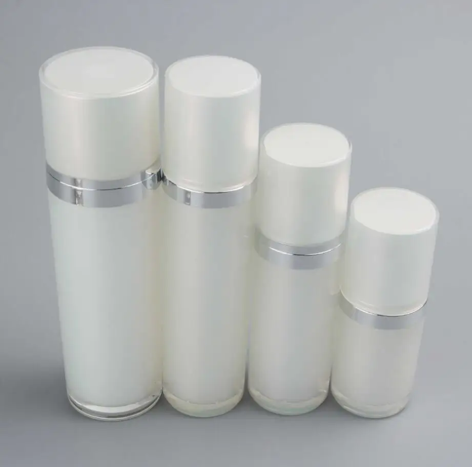 60 мл жемчужно белый акрил прямые круглой формы лосьон насос для пресса