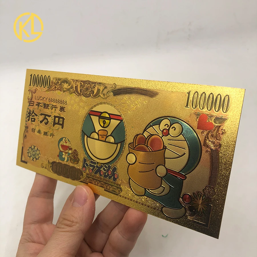 10 типов японских аниме мультяшных милых кошек с волшебным карманом золотые