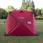 Автоматическая зимняя рыболовная палатка с защитой от холода и хлопка, теплые палатки, снаряжение для кемпинга, рыбалки, купания, туалетный тент