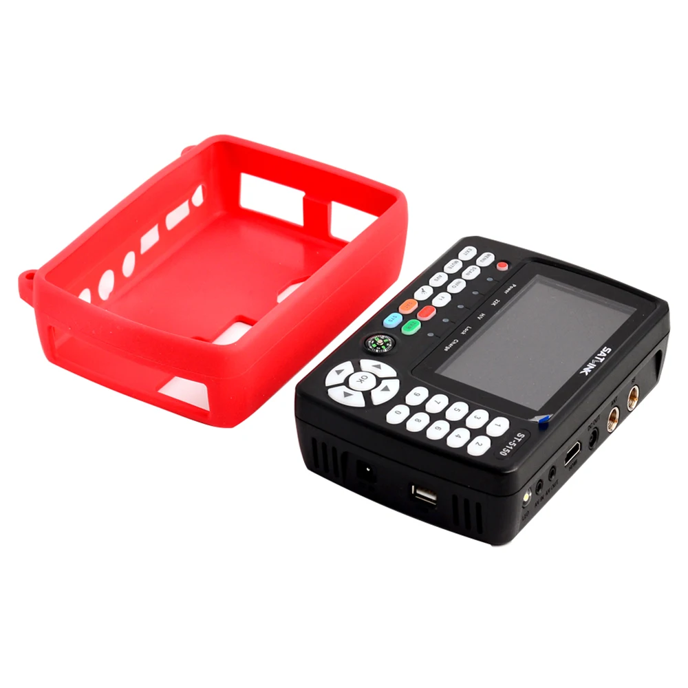 [Оригинальный] SATLINK Φ/T2/C COMBO HD Satellite Finder Meter H.265 HEVC ST-5150 QPSK 8PSK 16APSK 4 3 дюймов TFT ЖК-экран |