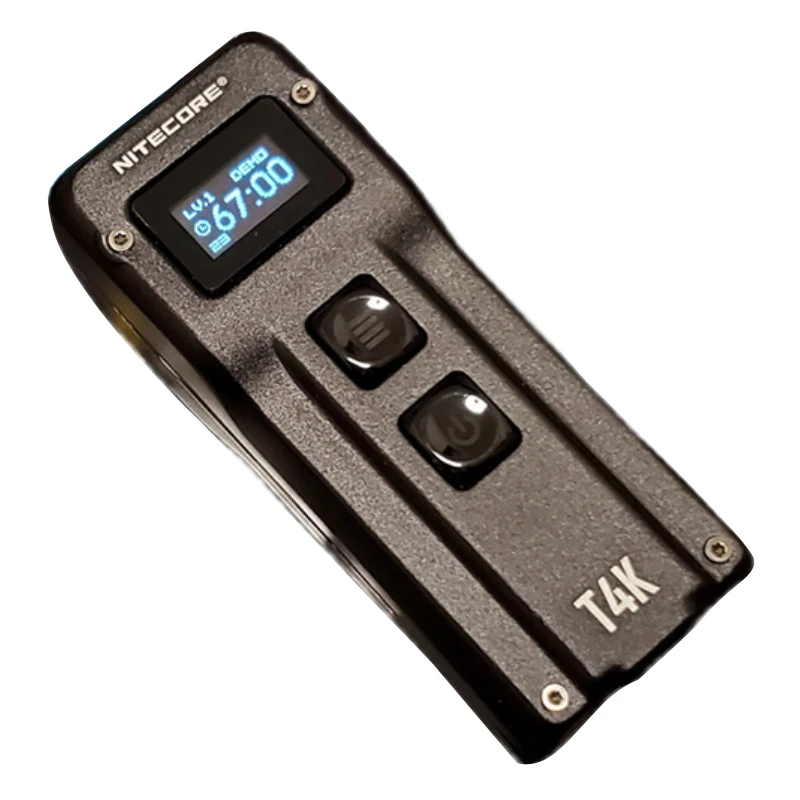 NITECORE T4K 4000 люмен Портативный брелок флеш светильник 4 светодиодов супер яркий