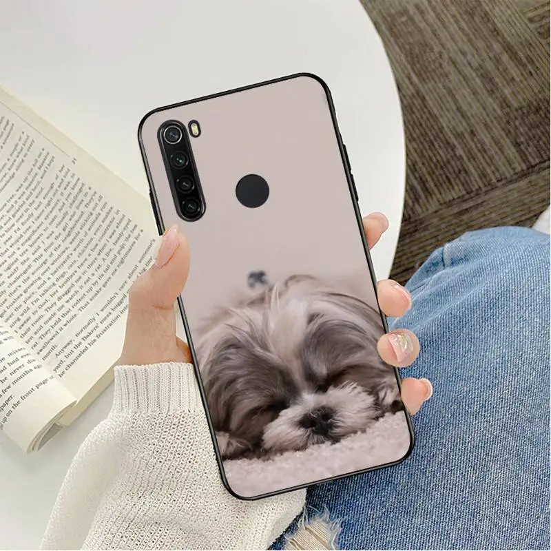 TOPLBPCS мультфильм Shih Tzu собака чехол для телефона Redmi K20 4X GO 6pro 7 7A 6 6A 8 5plus note 9 pro Capa |