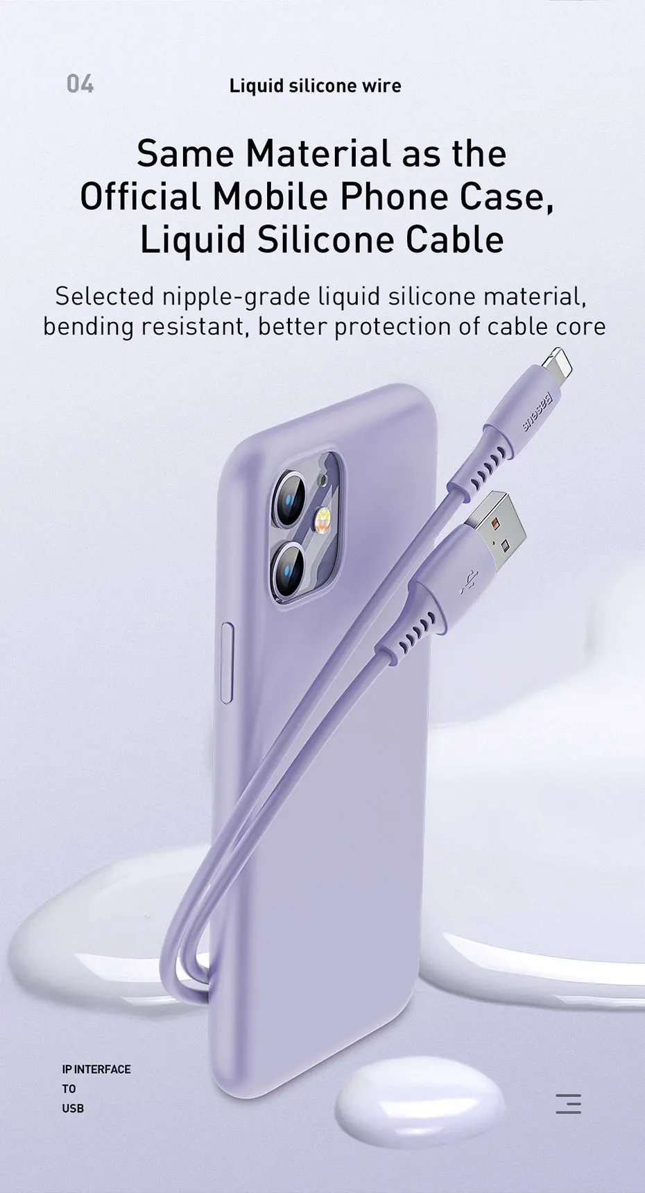Baseus USB кабель для iPhone xr 2.4A кабель передачи данных для быстрой зарядки для iPhone XS Max 8 Plus 7 6 5S зарядное устройство for iPhone Pro Pro Max 11 быстрая зарядка зарядный USB кабель провод шнур зарядка для