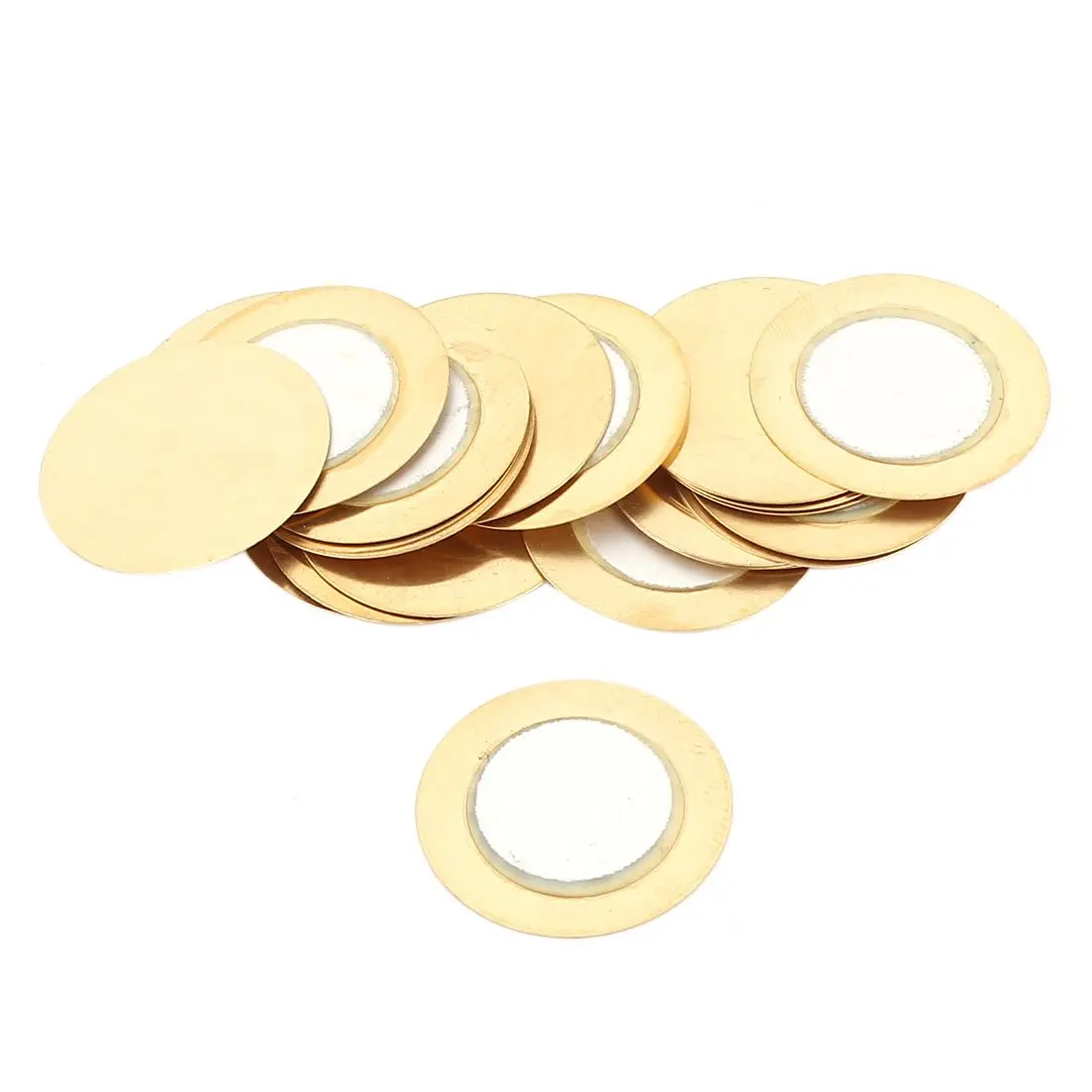 20 шт./лот 35 мм пьезоэлектрический зуммер Корундовой керамики PlateLoud динамик