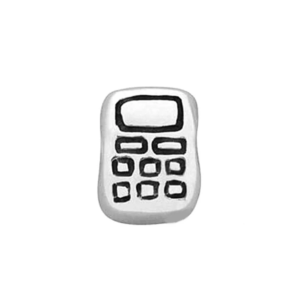 Новинка, 925 пробы, серебро, 1:1, такси, корова, стильный, пожелание, Пасхальный кролик, шарм, бисер, подходит для DIY, браслет, ювелирное изделие, подарок - Цвет: 12