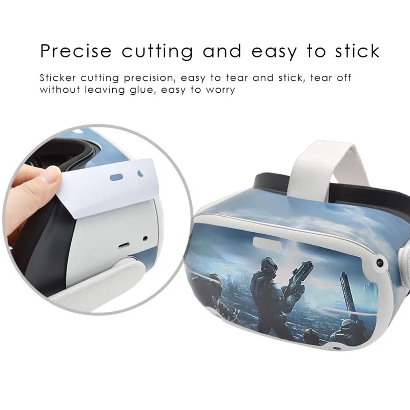 

Stickers Skin for Oculus Quest 2 Decal Skin VR Glasses Controllers Sticker Quest 2 VR Controller Headset Accessories