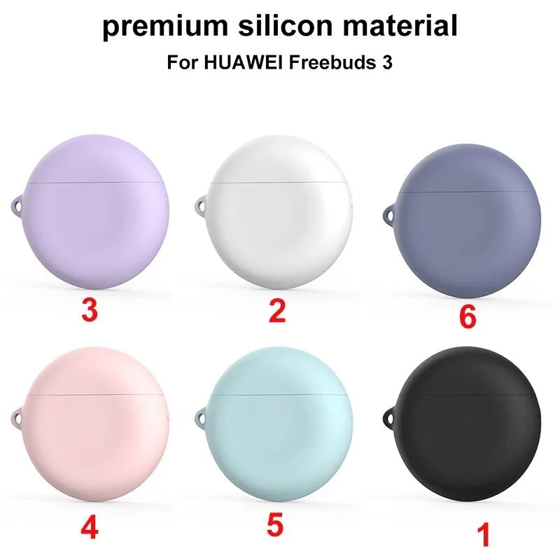 Для Huawei Freebuds 3 чехол силиконовый защитный для Huwaei Бесплатная бутоны Bluetooth