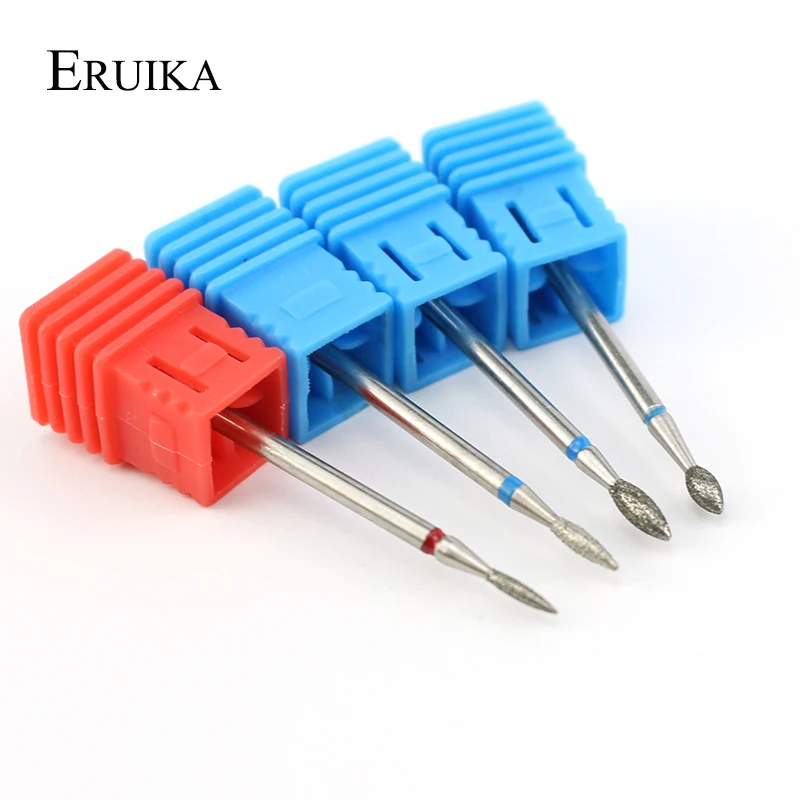 ERUIKA, 24 типа, алмазное сверло для ногтей, фреза для маникюра, роторное сверло, Электрический станок, аксессуары, пилочки для ногтей, щетка