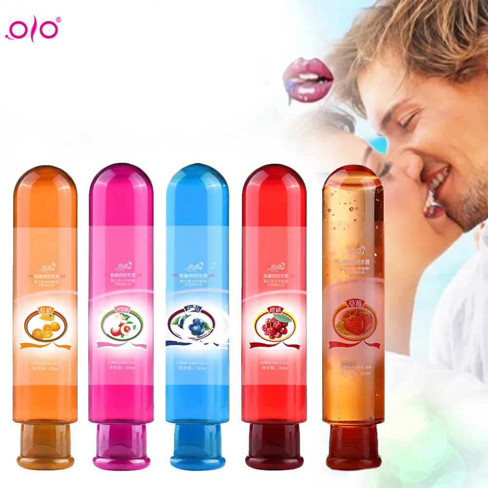 Лубрикант OLO для женщин с фруктовым вкусом массажное масло оргазма анальная