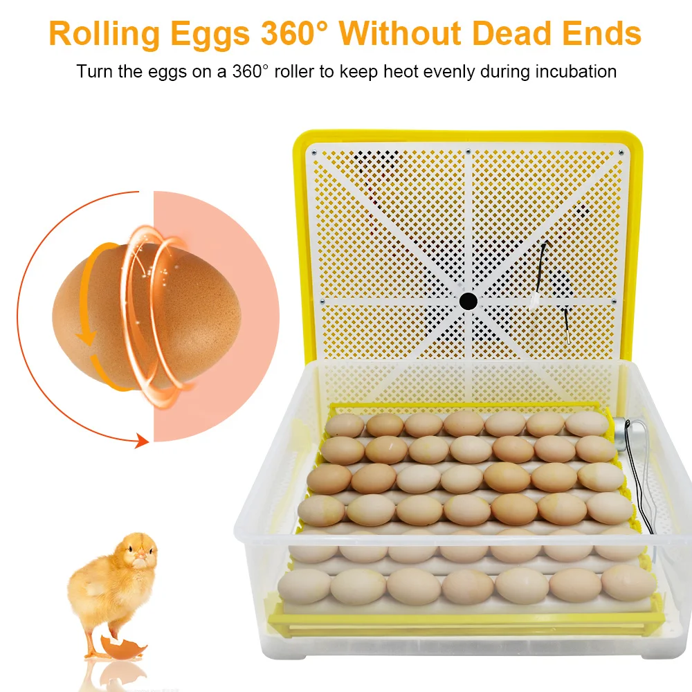 Горячая распродажа! 96 инкубаторов для яиц домашний инкубатор|Клетки и