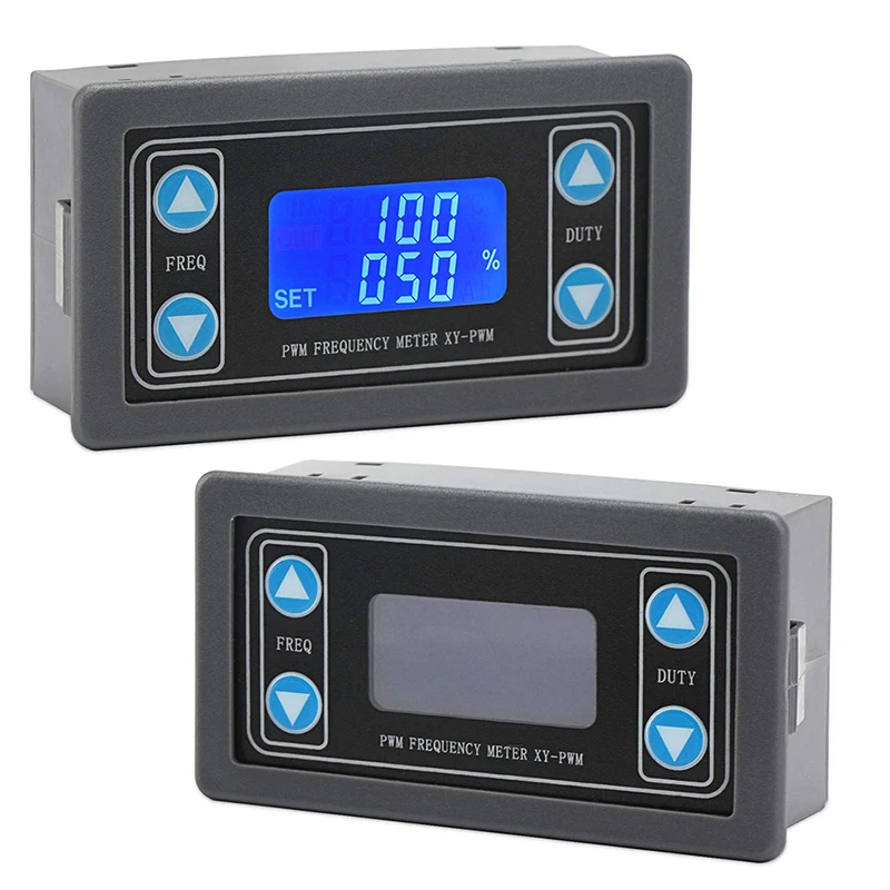 

1pc PWM Signal Generator LCD Display Frequency Adjustable Square Wave 1-Channel