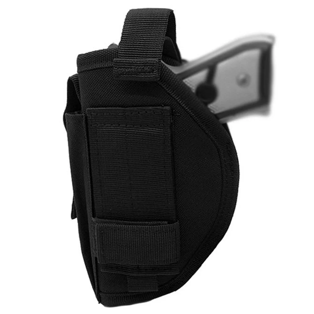 

Tactical Universal Concealed Carry Gun Holster Glock Military Airsoft Molle Belt Magazine Pouch Holder Hunting Pistol Holsters