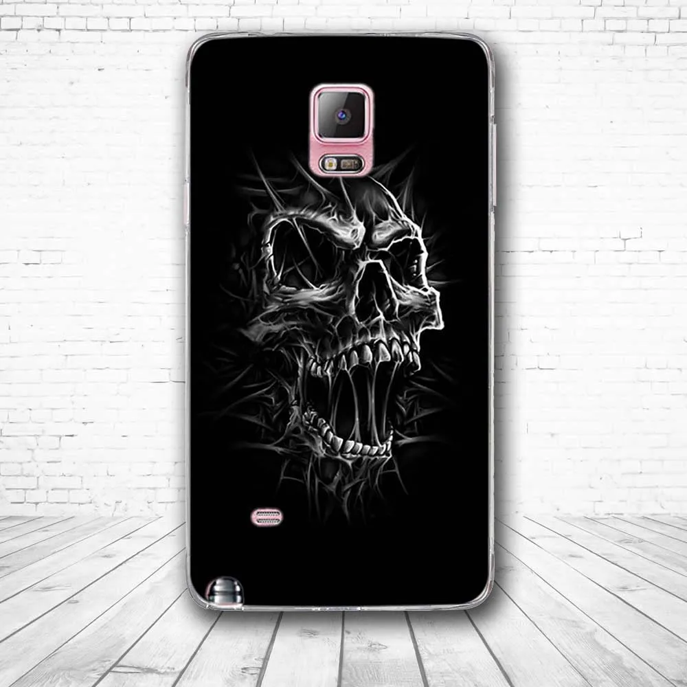 Чехол для Samsung Galaxy Note 4 чехол N9100 мягкий силиконовый из ТПУ телефона | Мобильные