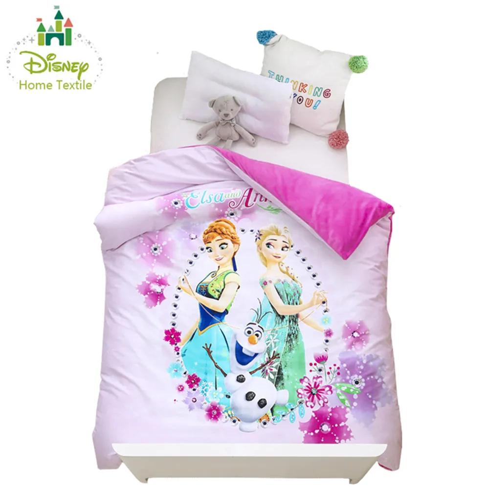 

Розовый пододеяльник набор для маленьких детей Детское постельное белье из хлопкополиэфирной ткани для детской кроватки размер покрывало ...