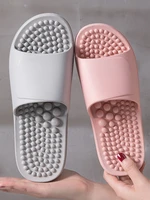 massage slipper female summer acupoint foot therapy shoe indoor home soft bottom bathroom anti slip foot bottom massager