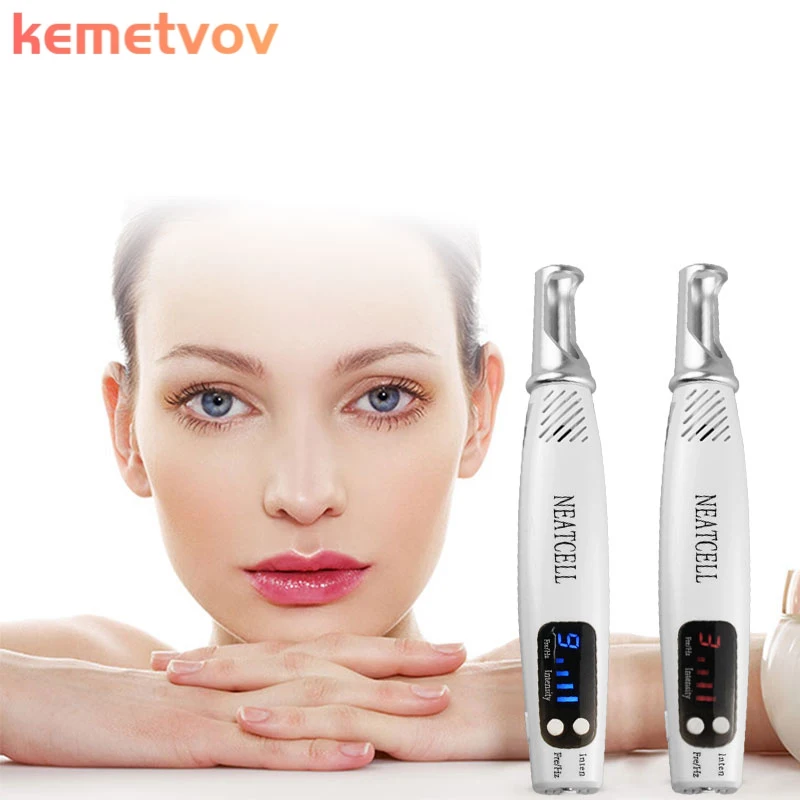 Профессиональная лазерная ручка для пикосекунды синяя и красная удаления