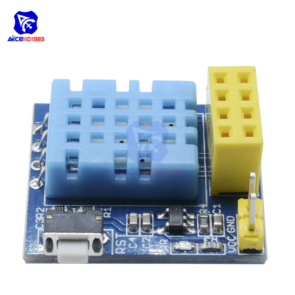 Модуль адаптера датчика температуры и влажности diymore ESP8266 Φ DHT11 Wifi NodeMCU IOT для Arduino