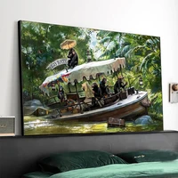 canvas hd jungle cruise new update concept print painting wall art poster home decoration pictures living room modular no frame