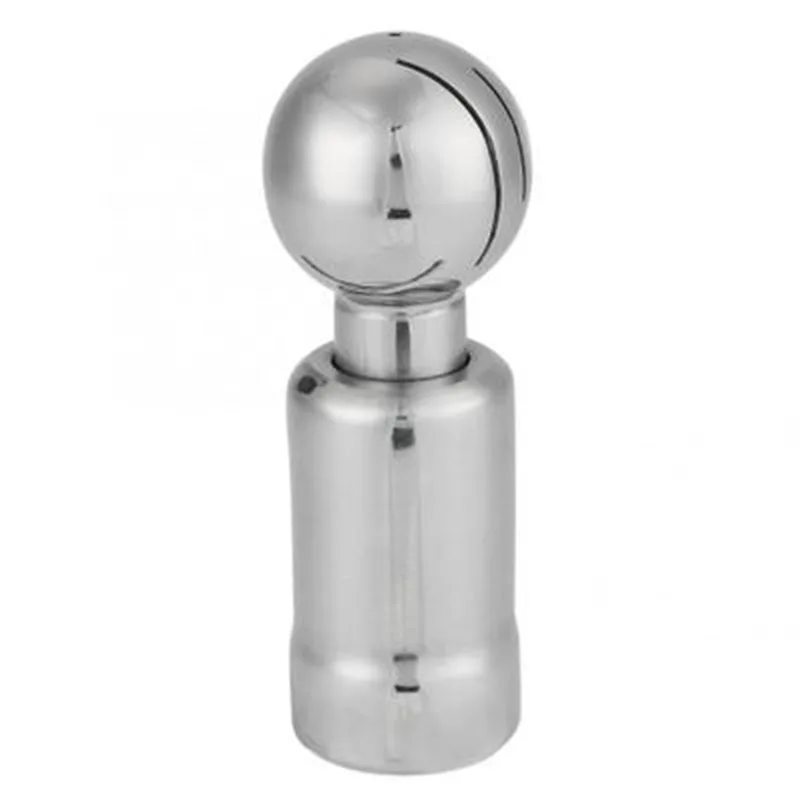 

Stainless Steel Spray Ball 3/4 Inch Female Thread Sanitary Rotary Spray Ball for CIP Tank Cleaning Rotary CIP Spray Ball
