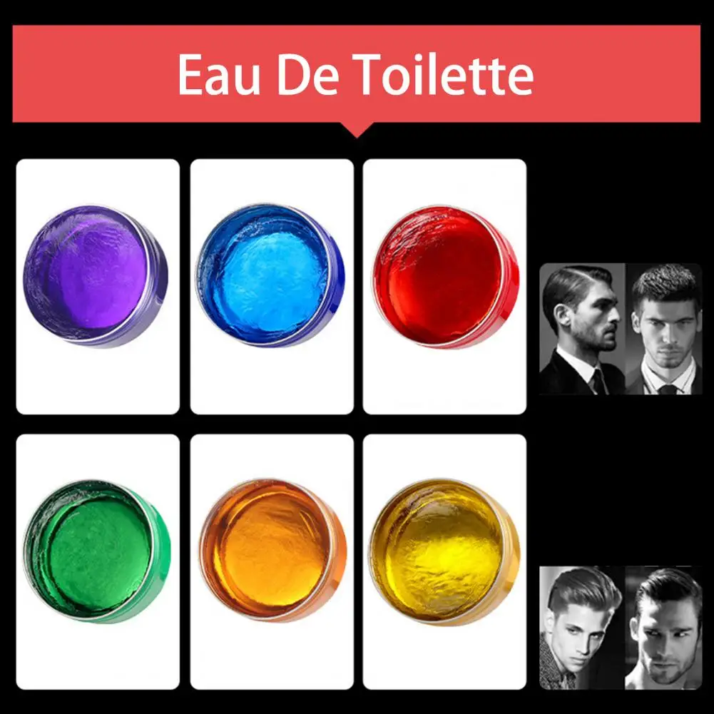 Мини 150 г в коробке водорастворимый красочный воск для волос с ароматом крем