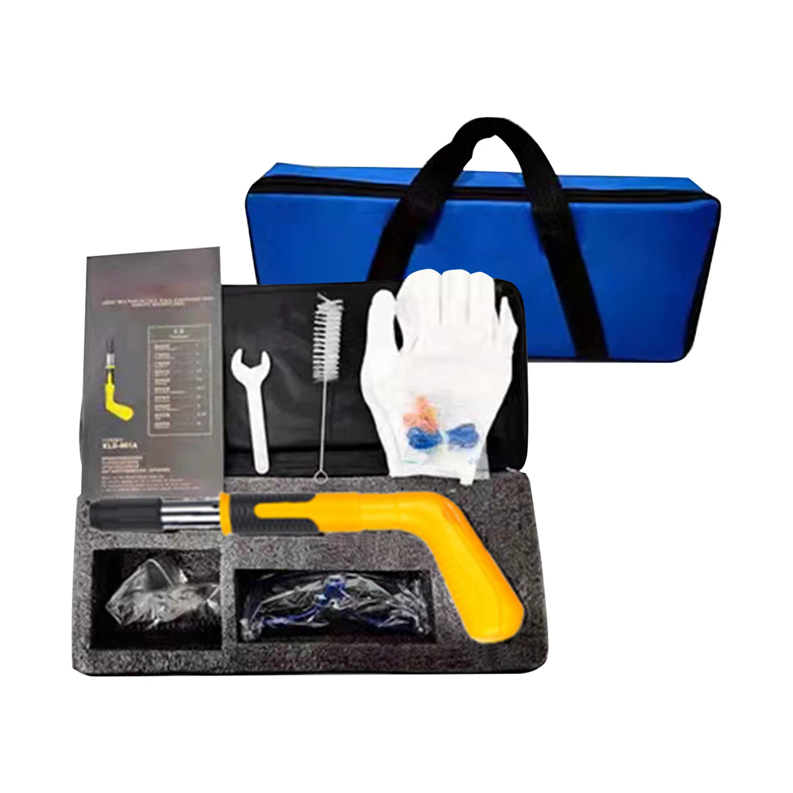 

Power Tools Steel Nails Guns Rivet Tool Concrete Wall Anchor Wire Slotting Device Decoration Rivet Gun Manual Steel Nails Gun