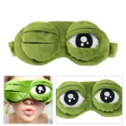 3d-маска для сна в виде лягушки, плюшевая накладка на глаза, дорожная мультяшная накладка на глаза для путешествий, расслабляющая накладка на глаза для сна, подарок, милая накладка на глаза
