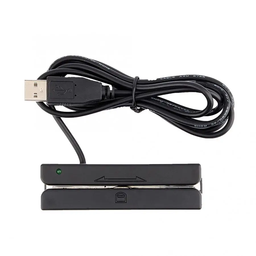MSR90 USB магнитный считыватель карт 3 трека мини маг Hi Co Swiper|Приборы для измерения