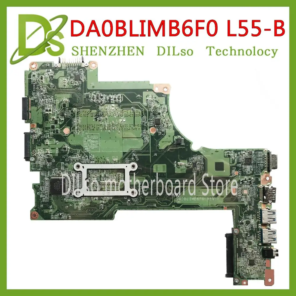 

KEFU DA0BLIMB6F0 For Toshiba Satellite S50 S55 S50T-B S50-B S55-B L55-B Motherboard I3-4005U CPU DA0BLIMB6F0 work 100% original
