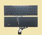 Новая клавиатура QWERTY для HP Pavilion Gaming 15-ec 15Z-EC000 15-EC0001CA 15-EC0003CA 15-ec0001nq 15-ec0003nq с фиолетовой подсветкой