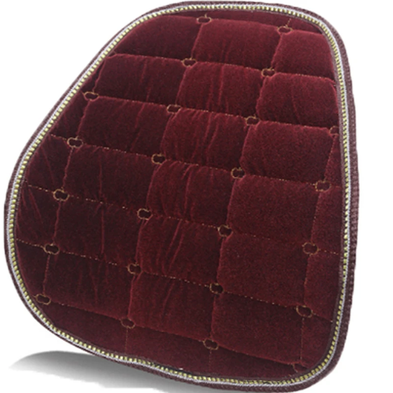 Зимняя теплая Автомобильная подушка для массажа здоровая поясная поддержка