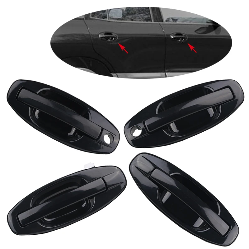 Внешняя ручка для автомобиля Hyundai Santa Fe 2001-2005 82650-26000 82660-26000 Наружная двери 4 |