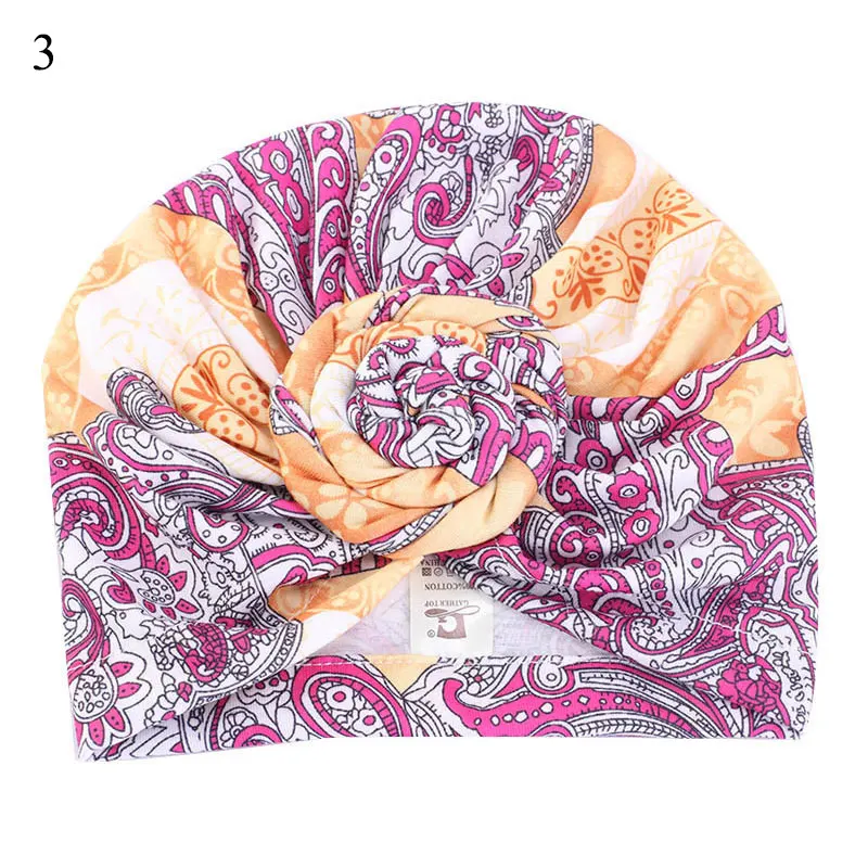 

Kids Infant Headbands Solid Cotton knot Turban Cap Stretchy Beanie Headband For Girls Hat Headwear Baby Hair Accessories